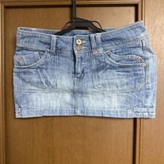 デニムタイトミニスカートのサムネイル