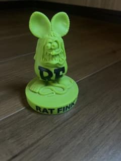 RAT FINK フィギュア 緑ラットフィンクス グリーン - メルカリ