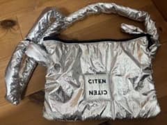CITEN パデッド ショルダーバッグ シルバーのサムネイル