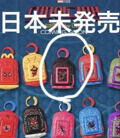 ☆Deleted on 8/15☆ Korea Exclusive Spider-Man Bag パック Keychain
