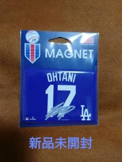 新品　大谷翔平　ドジャース　マグネット　MLB ホログラム付のサムネイル