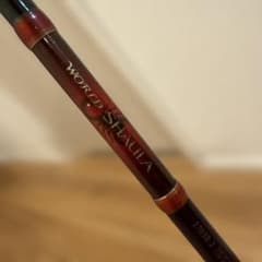 ジャンク)シマノ ワールドシャウラ 1703R-2 (赤シャウラ)穂先修理品