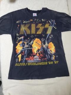 ヴィンテージバンドTシャツ　KISS / WORLDWIDE '96 '97のサムネイル