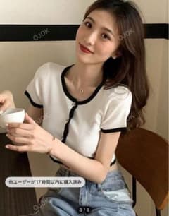 半袖カーディガン【SHEIN】のサムネイル