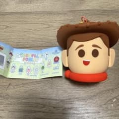 上海ディズニー 限定 ガチャ トイ・ストーリー シリコンポーチ ウッディ