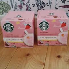 ドルチェグスト STARBUCKS サクラストロベリーラテ　2箱のサムネイル