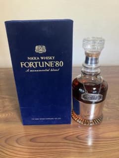 ニッカ FORTUNE80 ウイスキー 760ml 古酒 箱付き - メルカリ