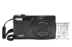 RICOH CX5 ブラック #3119 - メルカリ