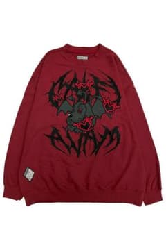 AVAM×GALFY×GEKIROCKコラボ・スウェット BURGUNDYのサムネイル