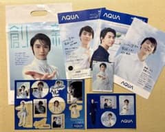 羽生結弦選手スマホスタンド、ショッパー 羽生結弦 AQUA ノベルティセット ステッカー スマホスタンド - メルカリ
