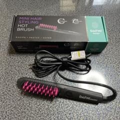 DAFNI nano ブラシ型ヘアアイロン DH1.6NP ヤーマン ピンク - メルカリ