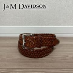 【美品】J&M DAVIDSON メッシュベルト ブラウン 34 干場義雅 美品】J&M DAVIDSON メッシュベルト ブラウン 34 干場義雅 - メルカリ