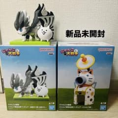 にゃんこ大戦争 にゃんこ軍団出陣フィギュア 幼獣ガル＆にゃんこ城 2種