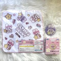 エスターバニー 刺繍缶バッチ ハンドタオルセットのサムネイル