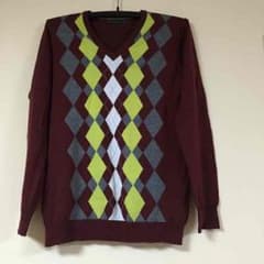 【美品】メンズ ニット NICOLE 値下げしました。のサムネイル