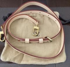 LOUIS VUITTON ショルダーストラップ ヌメ革 ゴールド金具のサムネイル