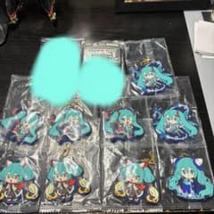 GUNDAM × MIKU 初目ミク　ラバーマスコット×9のサムネイル