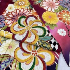 特選品オークション❣️ 成人式 お振袖 正絹 豪華金彩加工 古典モダン