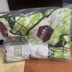 マインクラフト　大きな毛布　クリーパー