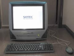 SOTEC e-one 初代モデル ソーテック，銀色のe-oneを発売，青色を捨て，仮処分の矛先かわす