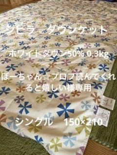 丸洗い可【シビラ】羽毛肌掛布団 ダウンケット（150×210）モリノビエント　W Sybilla（シビラ） 羽毛 肌掛け布団 シングル ダウンケット 150x210cm 布団・毛布