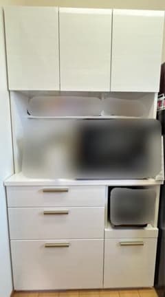 ※編集しました　ニトリ　カップボードのサムネイル