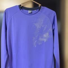 MIZUNO レディース 長袖シャツ パープル Mサイズのサムネイル