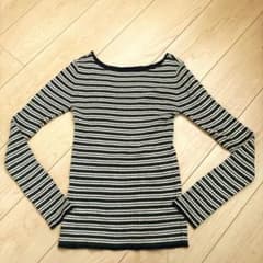 FREAK'S STORE 長袖ボーダーリブニットのサムネイル