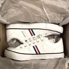 コンバース ユニセックス ローカットスニーカー *WHITE/NAVY/REDのサムネイル