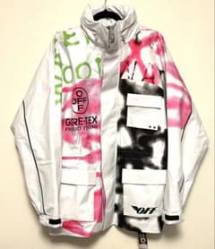 一度使用】OFF-WHITE GORE-TEX マウンテンパーカー ジャケット - メルカリ