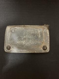 短期値下げ　クロムハーツ　二つ折り　ウォレット　CHROME HEARTS 白 短期値下げ クロムハーツ 二つ折り ウォレット CHROME HEARTS 白