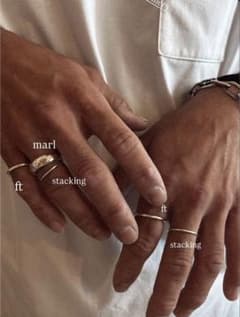 frank and easy sv marl ring 山田蓮 ヤマダレン - メルカリ