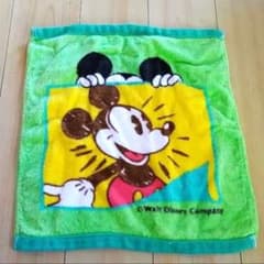 ​【レトロ】ミッキーマウス ハンドタオル ディズニー 30×30 新品未使用品