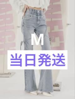 Darich ダーリッチ ピコレースハイウエストフレアデニム M - メルカリ