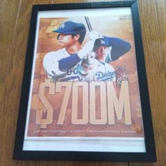 ロサンゼルス・ドジャース 大谷翔平 記念フレームのサムネイル