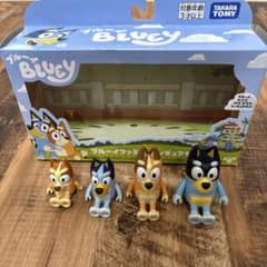 タカラトミー ブルーイ ファミリーフィギュアセット&おばあちゃんブルーイ、ビンゴ