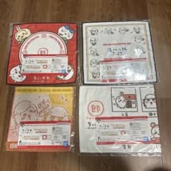 ちいかわ 一番くじ 郎 Ｆ賞 タオルセット 4枚のサムネイル