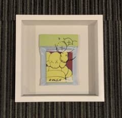 真作 Kaws カウズ 直筆原画 絵画 ART サイン入 真作 Kaws カウズ 直筆原画 絵画 ART サイン入 - メルカリ