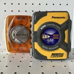 ポータブルプレーヤー 3点セット Panasonic AIWA ジャンク Panasonic&aiwaポータブルカセットプレーヤー現状品/ジャンク品扱い