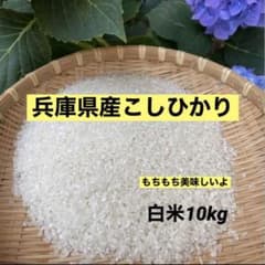 兵庫県産こしひかり 白米10kg コシヒカリ 米10キロ 農家直送 no.2のサムネイル