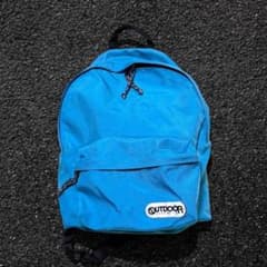 希少90s 00s outdoor リュックサックarchive水色y2k円堂守 - メルカリ