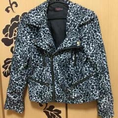 りほ様専用♡ヒョウ柄♡ライダースのサムネイル