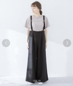 ルル様専用☺︎ ハイウエスト ワイドサロペットのサムネイル