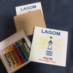 布描きクレヨン 7色セット ぺんてる Fabricfun LAGOMのサムネイル