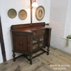英国 アンティーク 家具 1927年製 サイドボード キャビネット 6329e 英国 アンティーク 家具 1927年製 サイドボード キャビネット 6329e