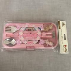 香港ディズニー Duffy ShellieMay カトラリーセットのサムネイル