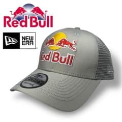 REDBULL × NEWERA 캡 모자 스냅 백 그레이 남성