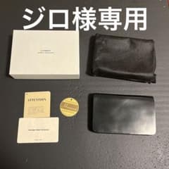 （新品・ブラック）cordovan -short walletのサムネイル