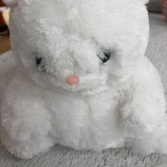 ぼちゃねこ まる ジャンボぬいぐるみ ホワイトのサムネイル