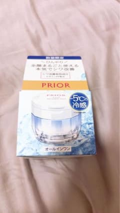 【9月値下げ】PRIOR 薬用 冷やしリンクル美コルセットゲル 90gのサムネイル